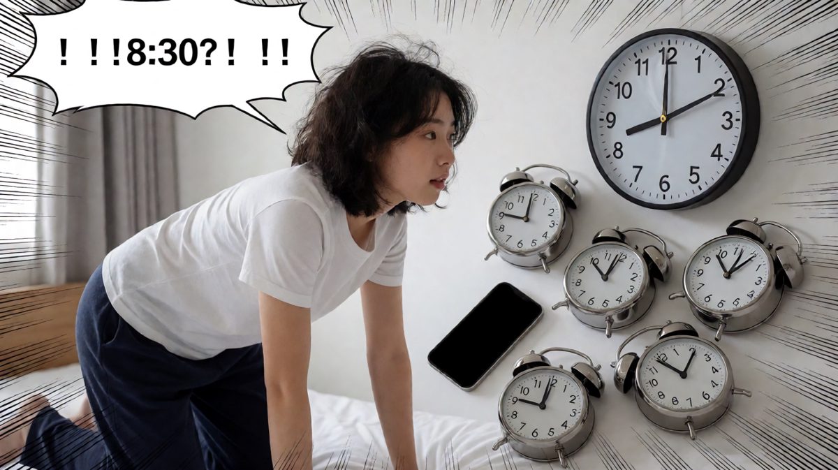 猛然睁眼——天呐！迟到了迟到了迟到了！