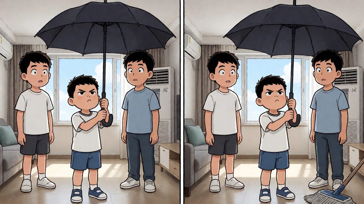 为了证明外面在下雨，我决定在家制造一场暴雨。
