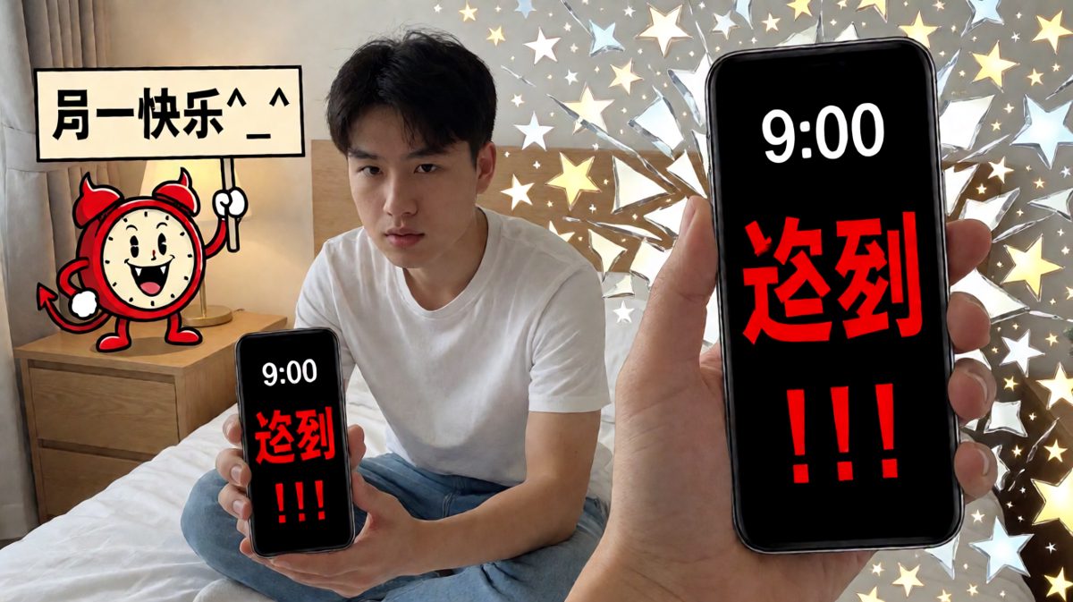 周一早晨的终极暴击：迟到警告