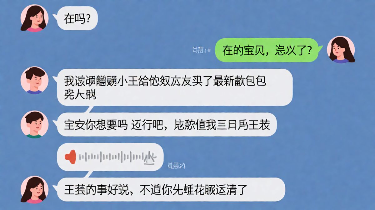 想买包直球试探，结果被反向催债，花呗比包包更让人清醒