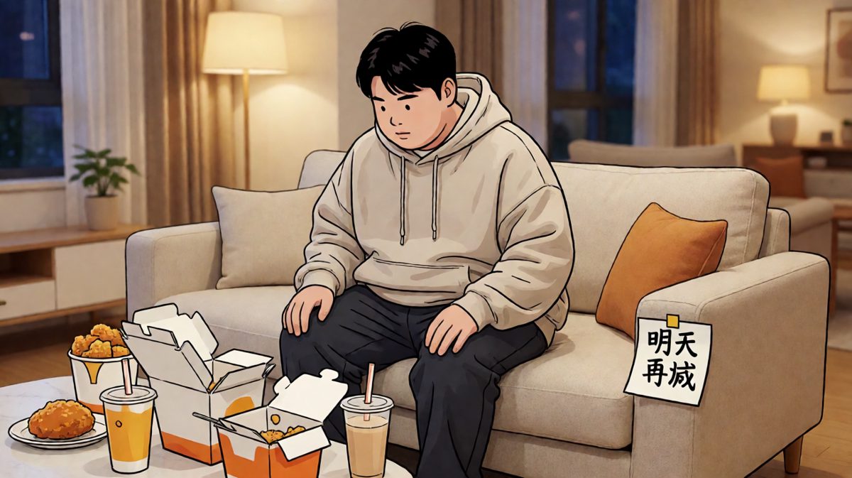 减肥失败，明日复明日