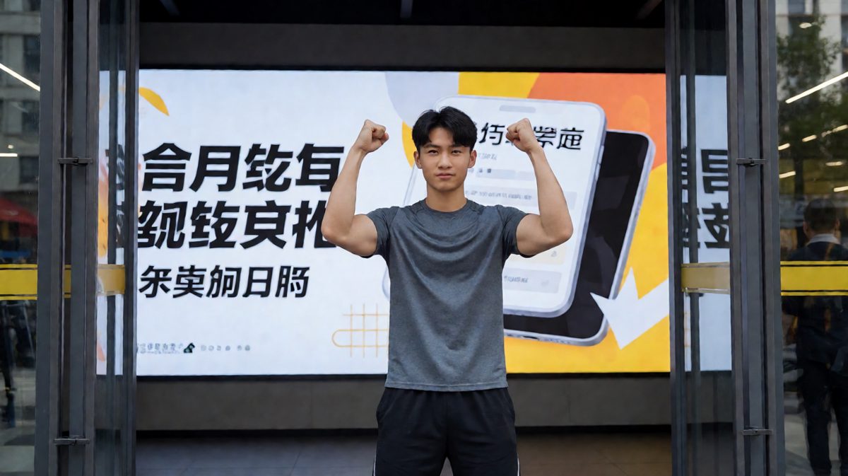 雄心勃勃报名健身，仿佛下一秒就要成为肌肉猛男。