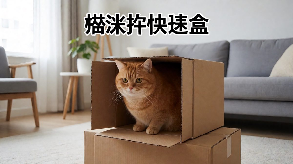 只要纸箱够小，我就能把自己折叠得毫无尊严。