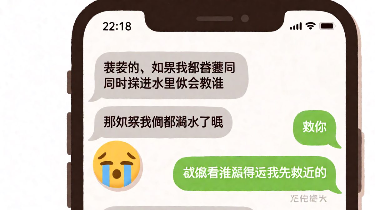 求生欲考试再次翻车，男朋友的答案令人窒息
