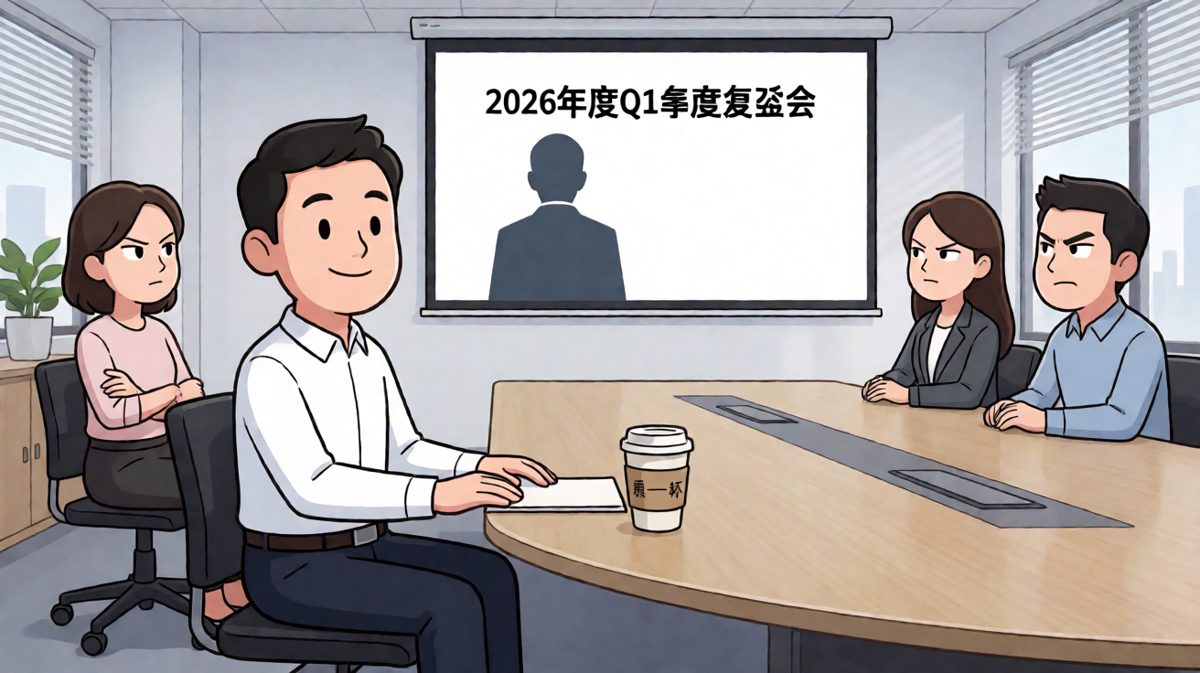 开会时，身体在座，灵魂已离线。