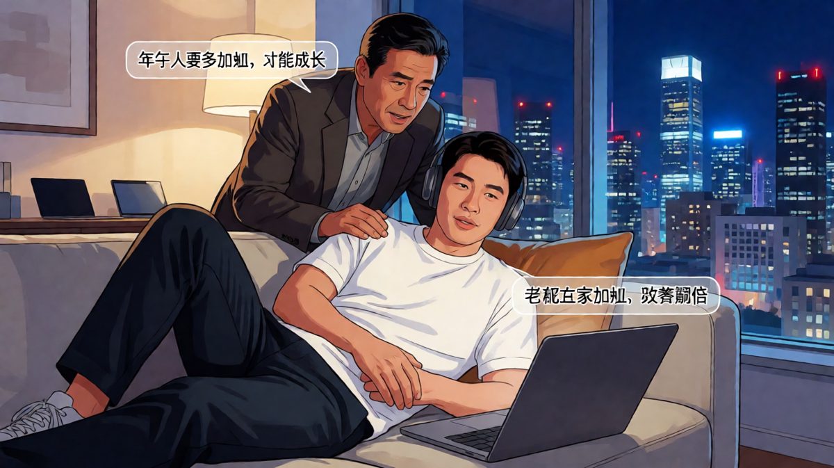 老板喊加班，员工在家视频参会反被夸高效