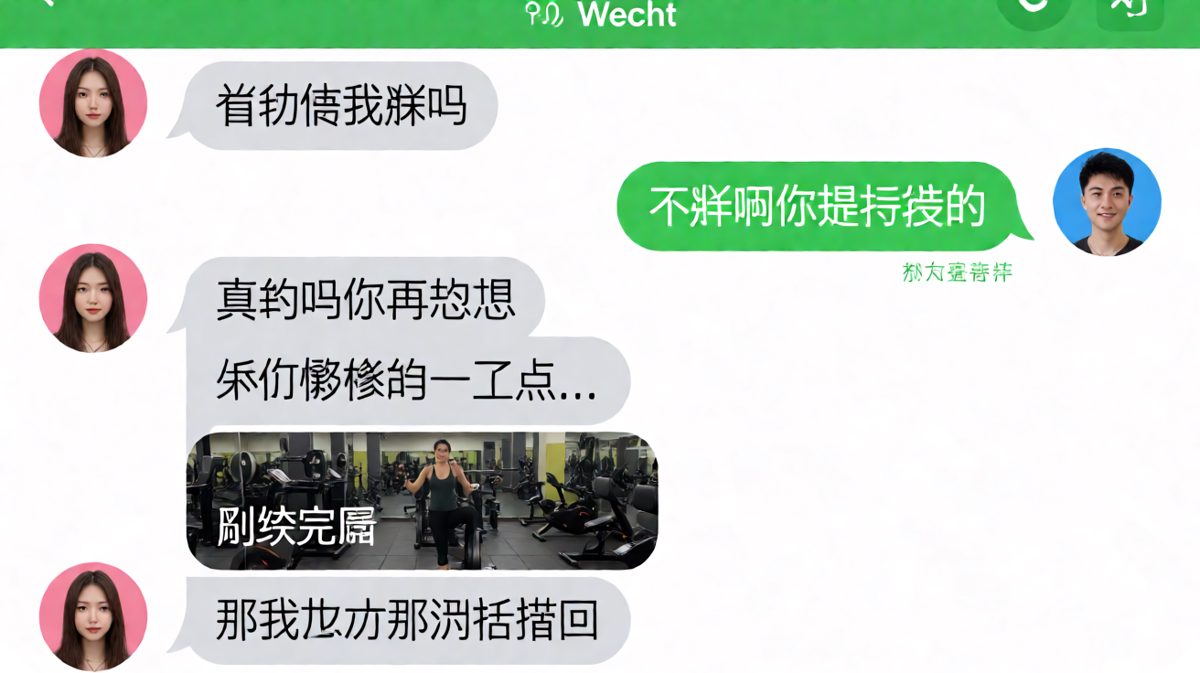 问'我胖吗'的必死局，健身照一来直接打脸