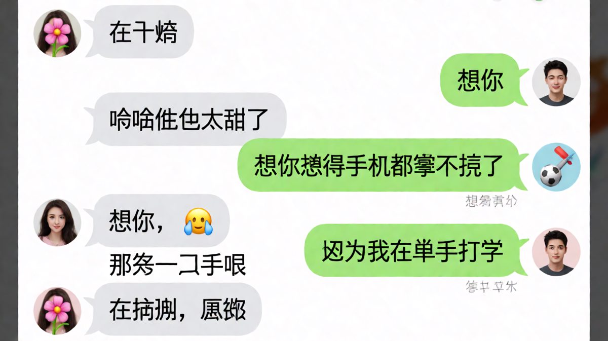 情话说到一半突然下头，脚趾抠出三室一厅
