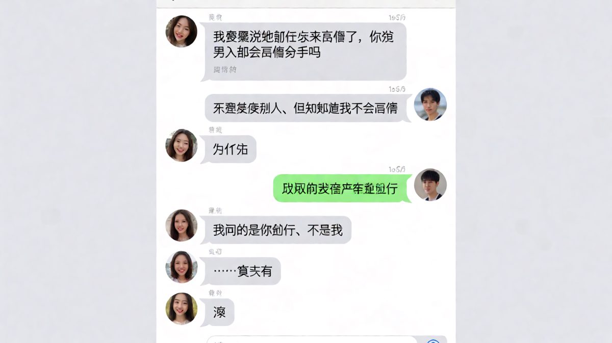 试探前任话题，结果自己才是那个前任