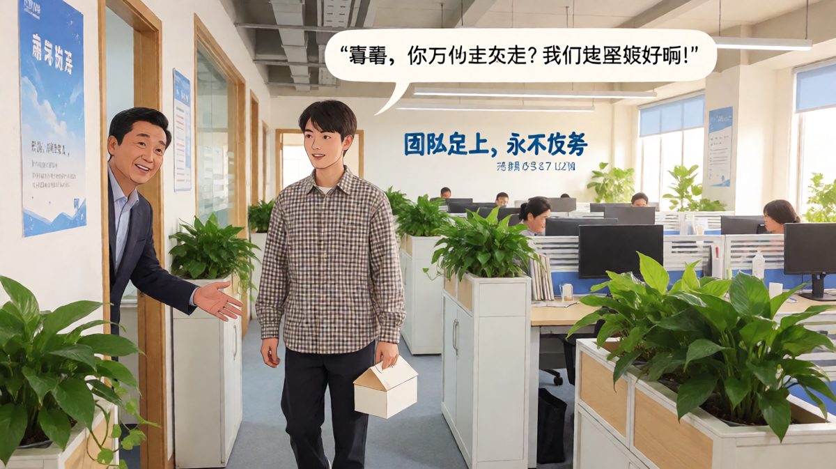 员工递交辞呈，老板苦苦挽留，反转揭晓：老板其实也想走了！