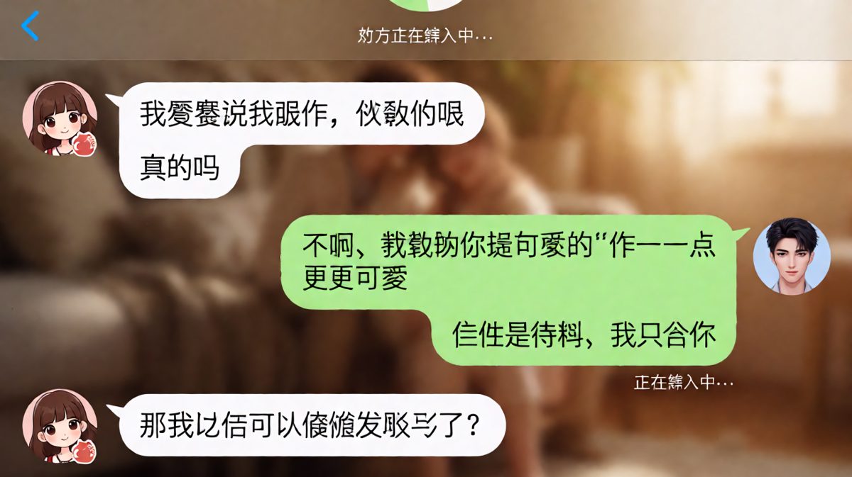 求生欲巅峰对话，但最后那一句他没敢回