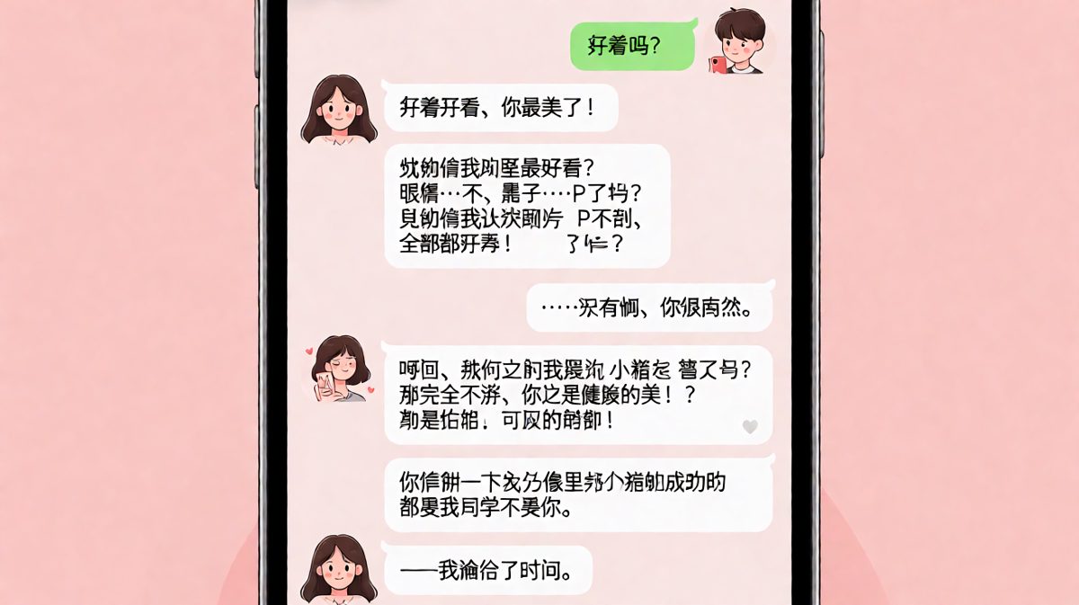 「P 了吗」——直男送命题连环套