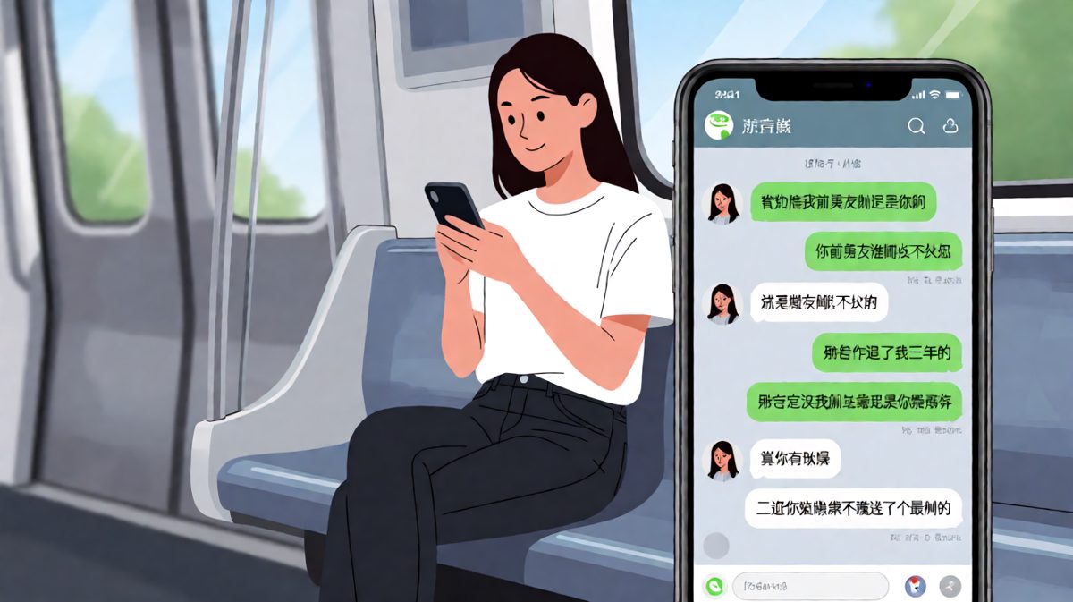 女生问前任问题，男生求生欲满分回答