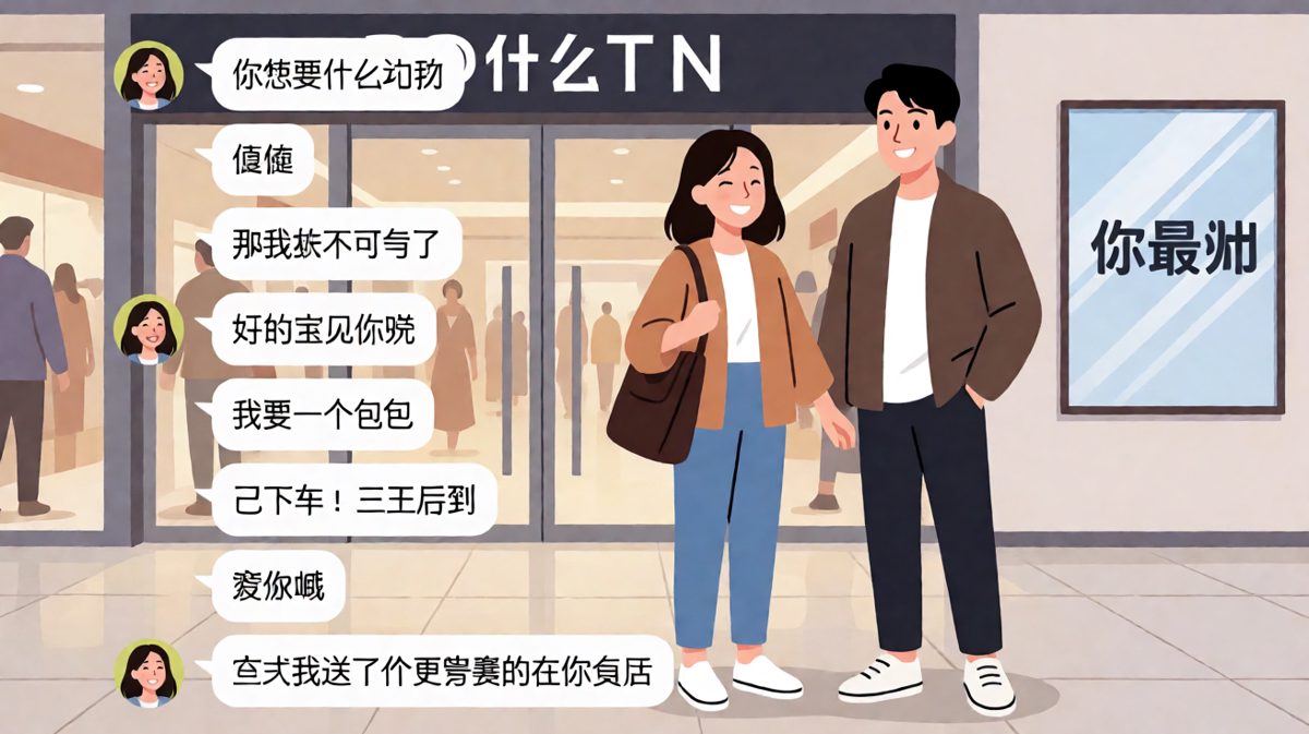 女生要礼物，男生送了奇怪镜子的搞笑反转
