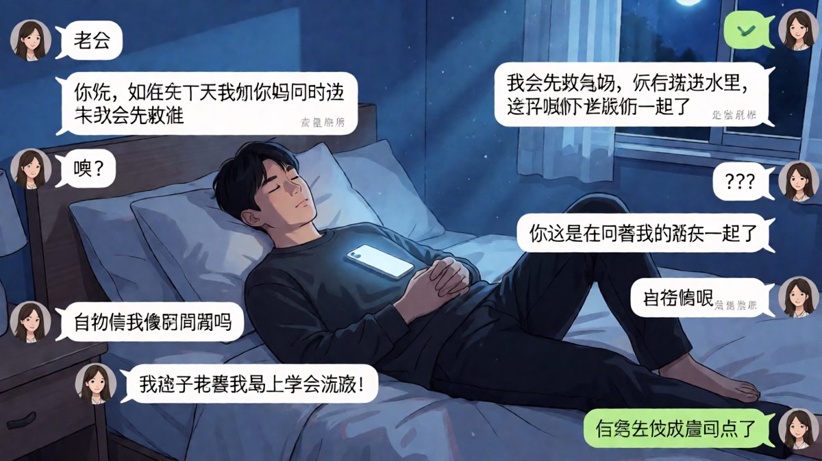 「我和你妈掉水里」的经典送命题