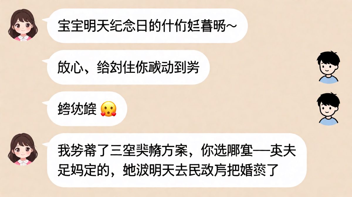 惊喜变惊吓，直男的浪漫全靠我妈背锅