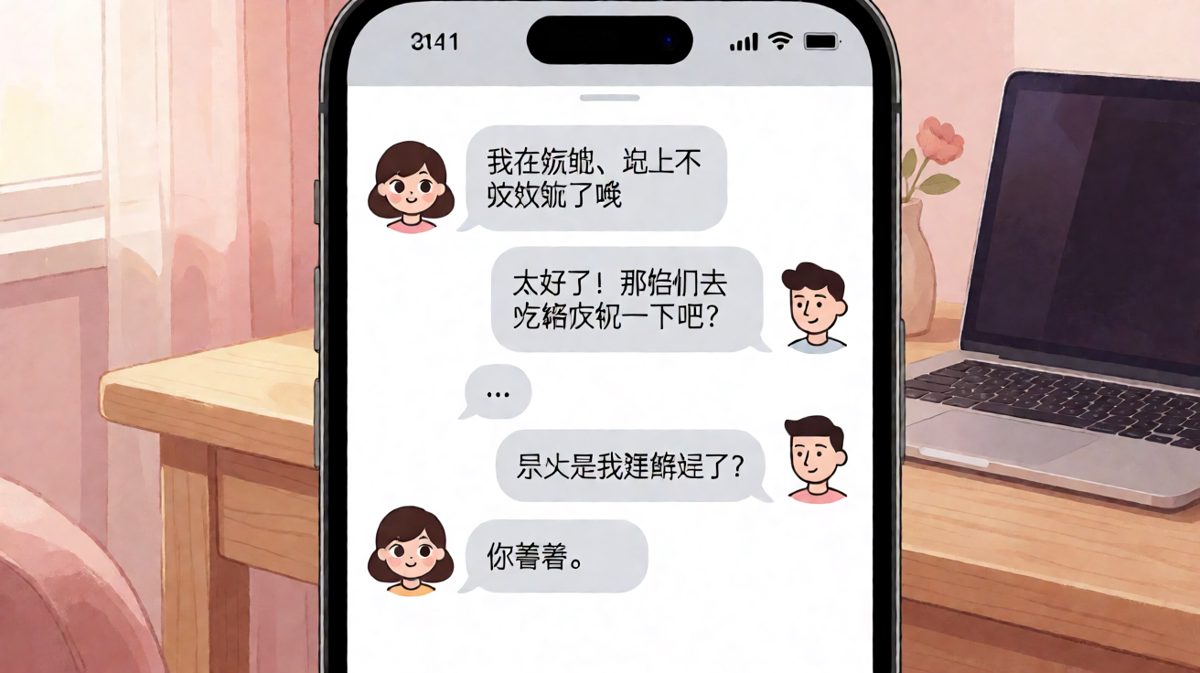 女生说要减肥不吃晚饭，男生想当然邀她去火锅
