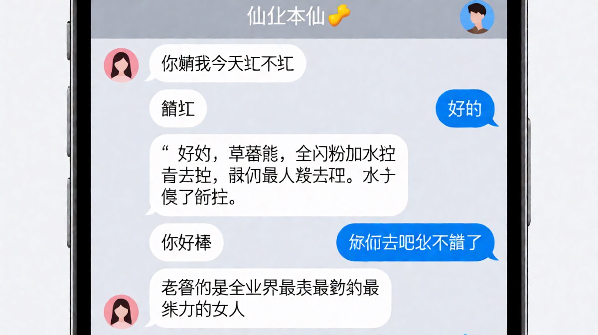 猜忙不忙→猜美甲款式→最后疯狂拍马屁求生