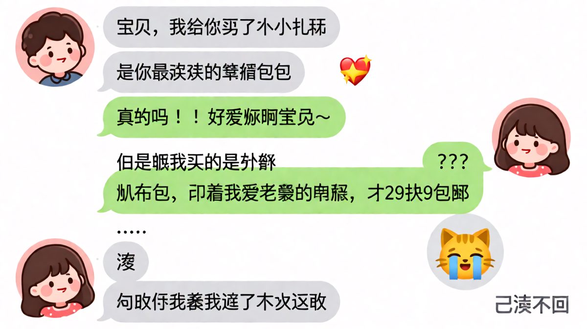 二十多块的帆布包，爱意拉满但钱包瘪瘪