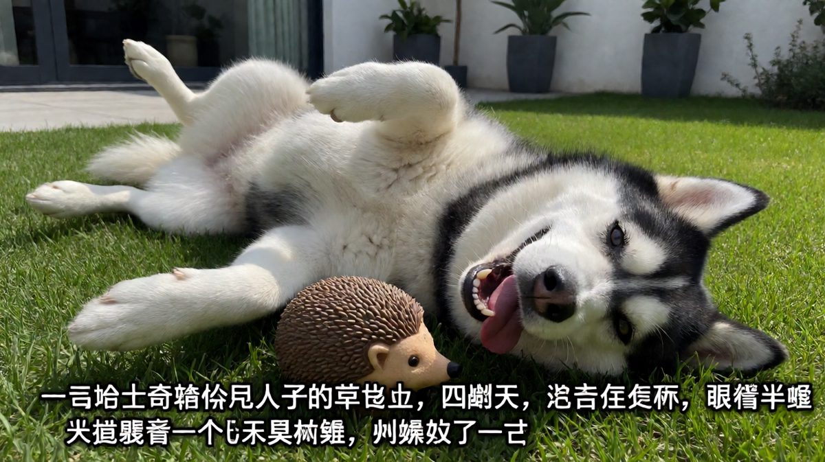 狗：今天的工作量太大，我先休眠一会儿