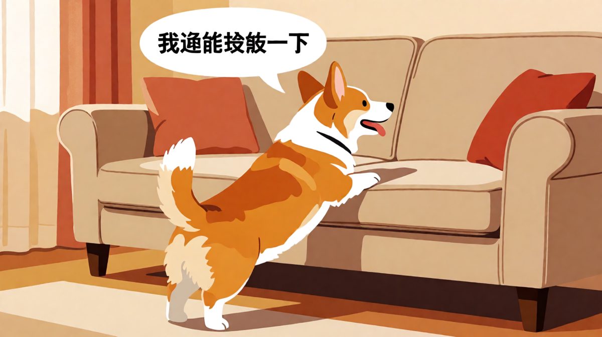 柯基的减肥之路从跳沙发失败开始