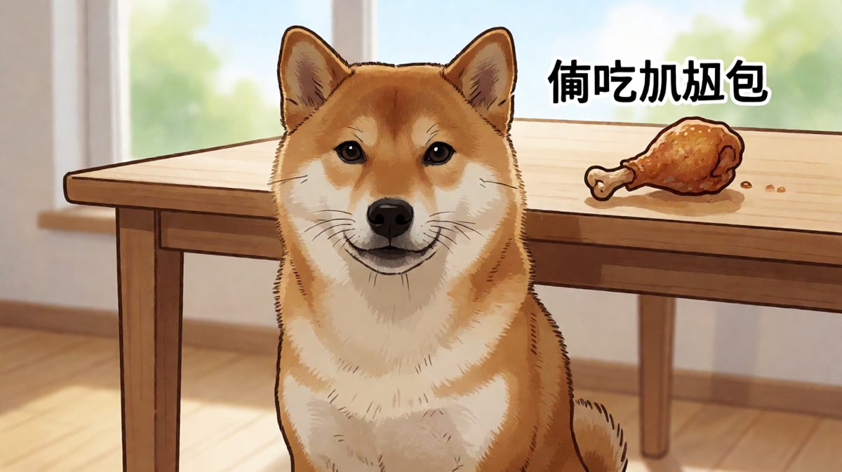 鸡腿先动的手！我只是帮它减肥！