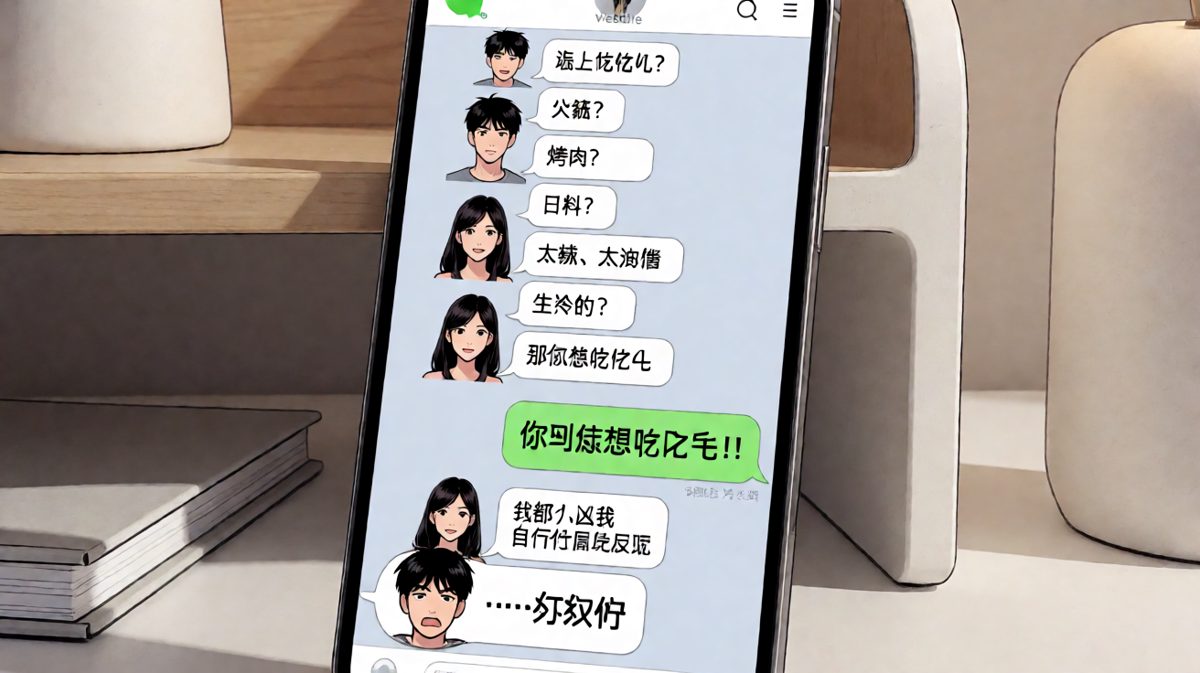 随便=什么都行，但绝对不是你选的——情侣终极考题