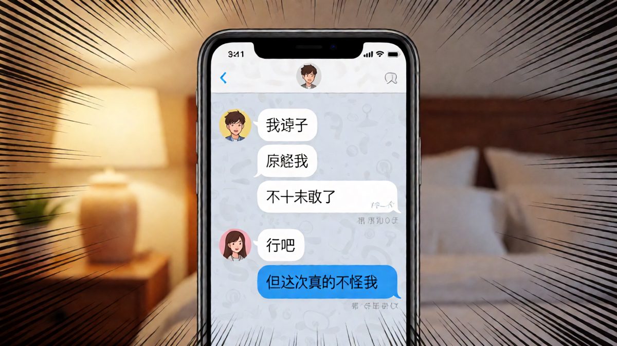 认错三连突然补刀
