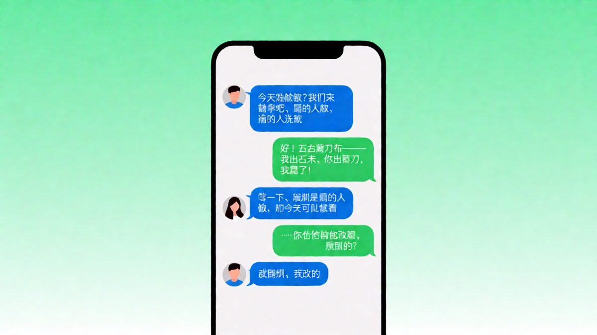 男生在猜拳中途修改规则，成功让自己下班。