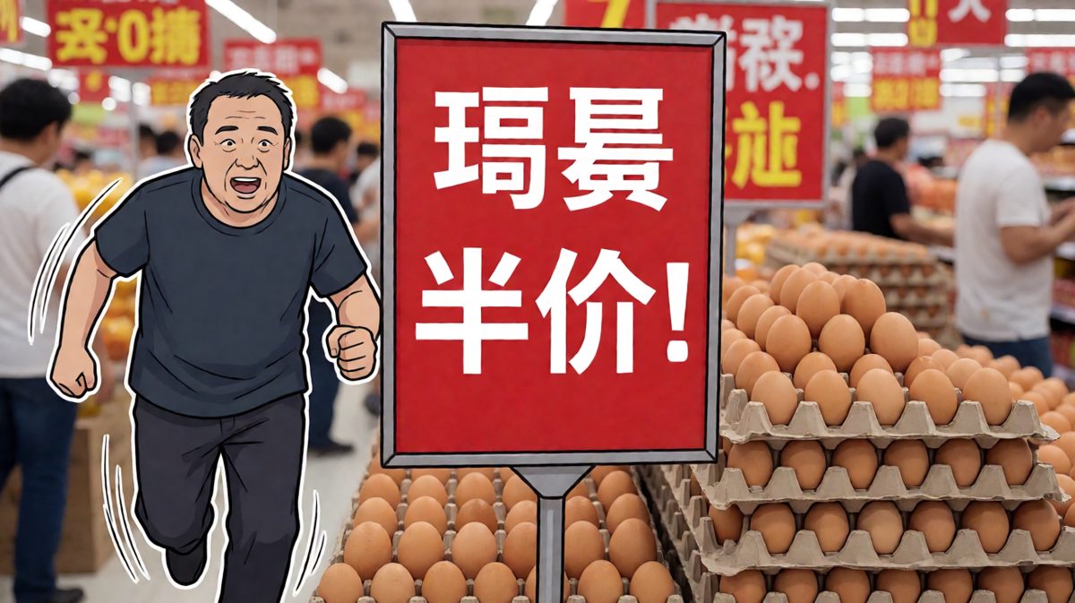 半价鸡蛋？我来了！