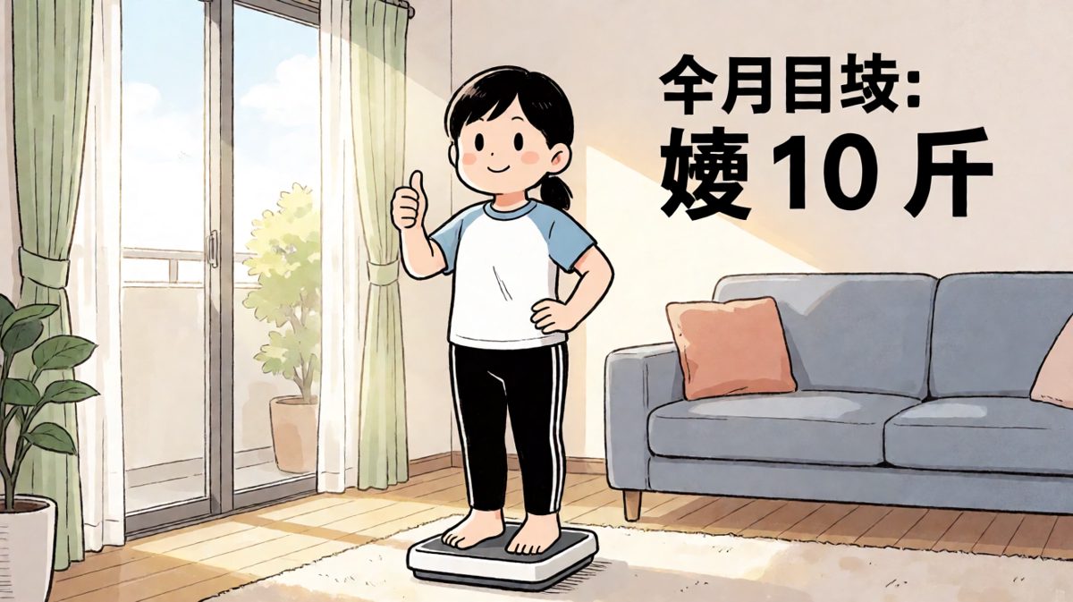 第一天，信心爆棚：今天一定瘦！