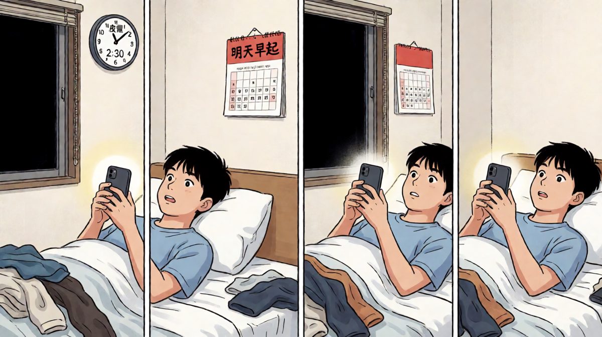 凌晨两点：说好的早睡呢？
