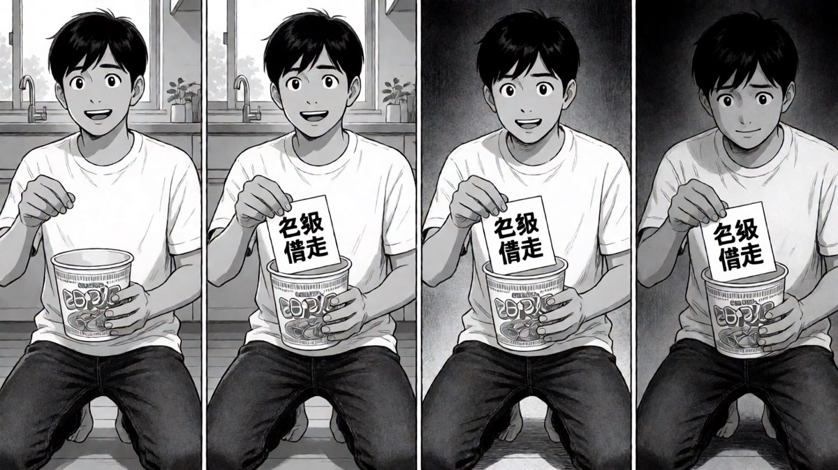 打开桶的那一刻，我的世界崩塌了……