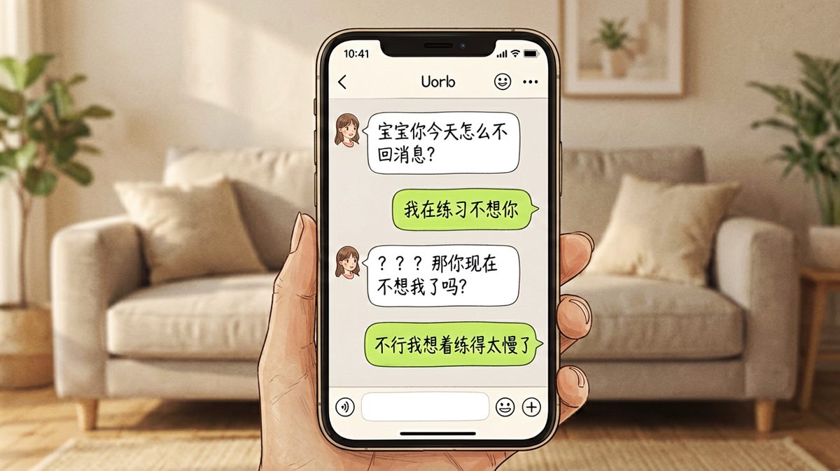 直球情话反被套路，聊天框里全是求生欲。