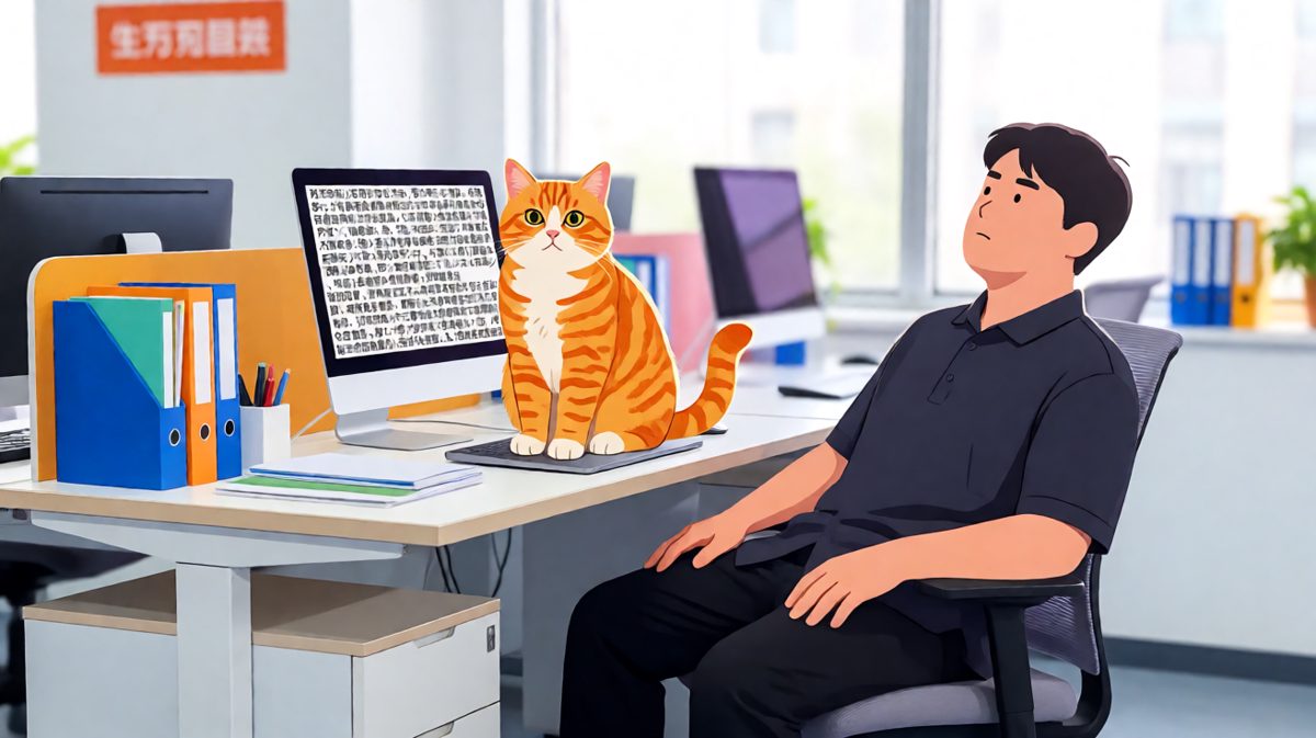 猫：别拦我，我正在帮你改方案