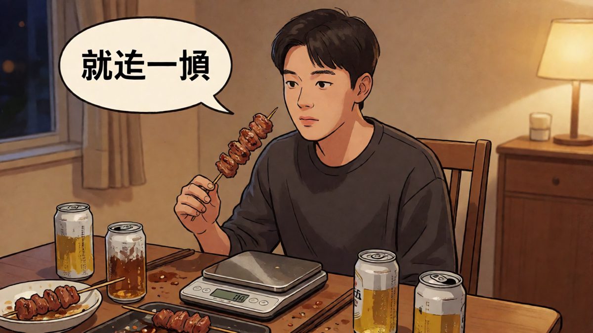 就这一顿，明天一定减！