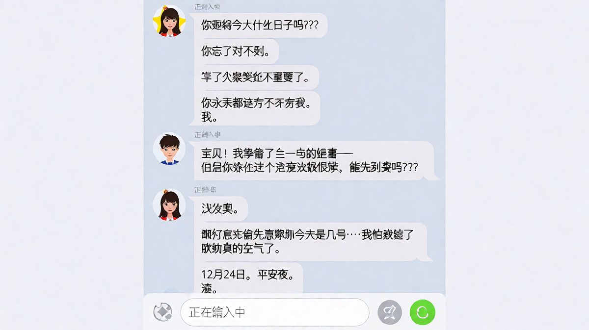 女生疯狂暗示纪念日危机，男生却差点被平安夜吓出冷汗。
