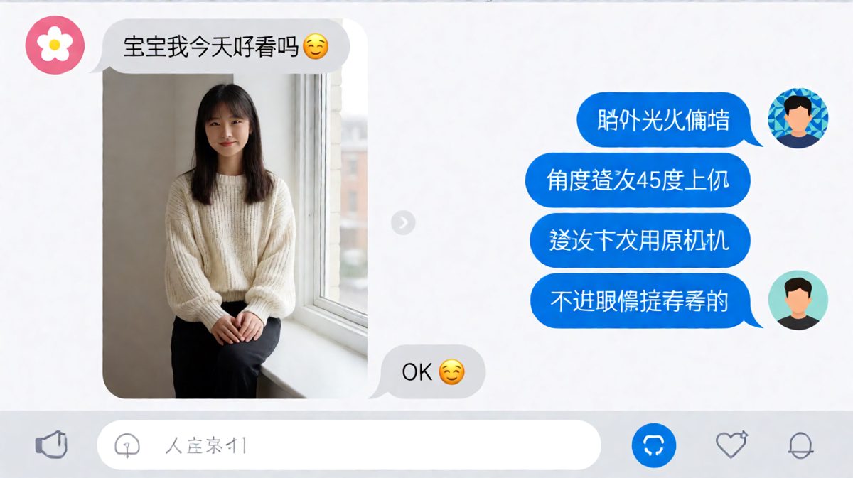 求生欲为零的直男看图说话