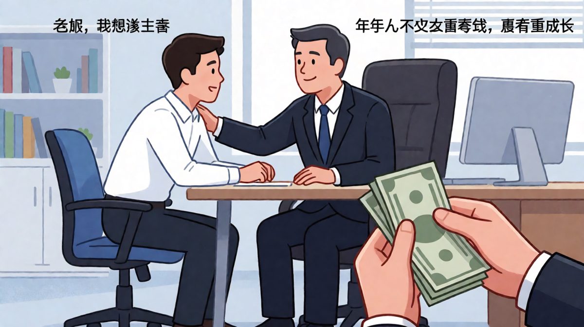 加薪被拒，老板教你什么叫'看重成长'