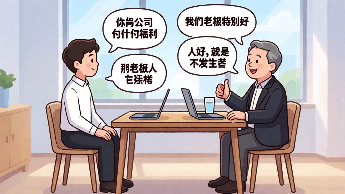 求职者反向面试，老板自己把自己坑了
