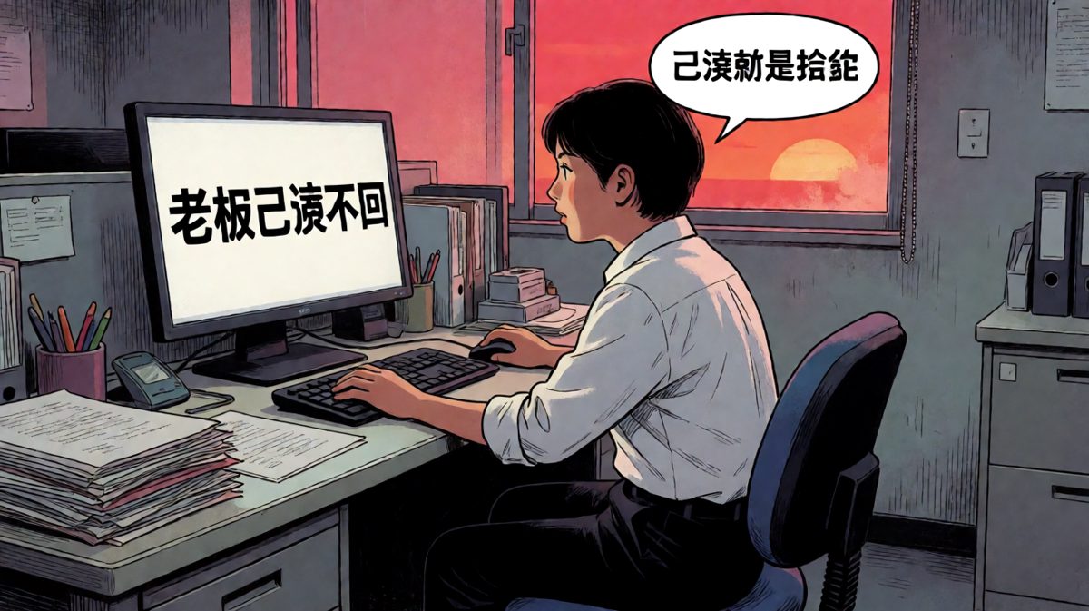 老板已读不回，我的眼泪不值钱
