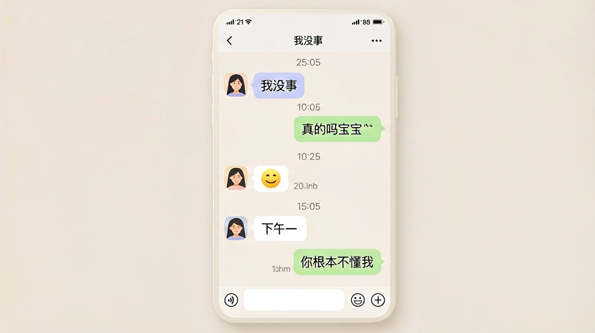 '我没事'背后的危险信号