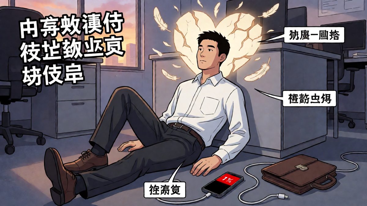 最终结局：电量耗尽，人生也完了