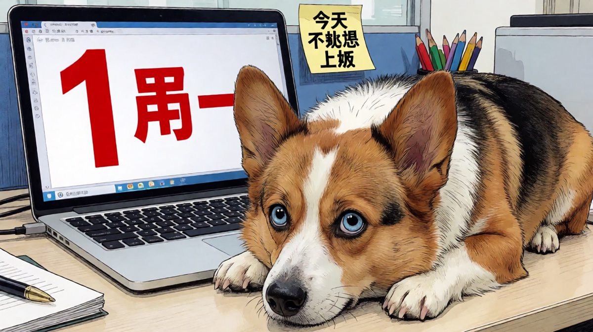 周一早上的我：灵魂已离线