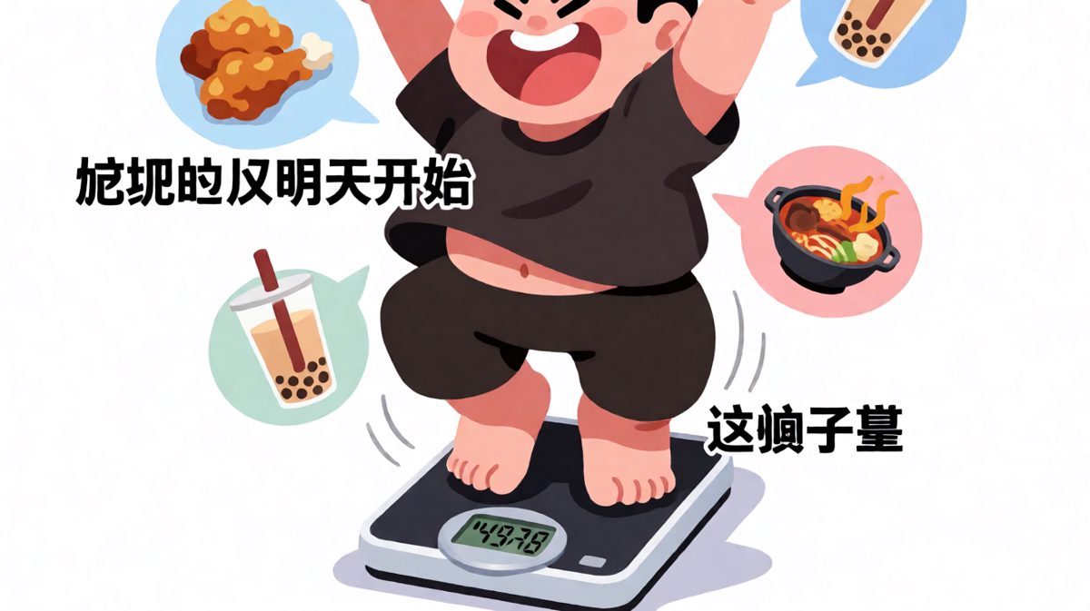减肥flag，每年都在立，从未有人信