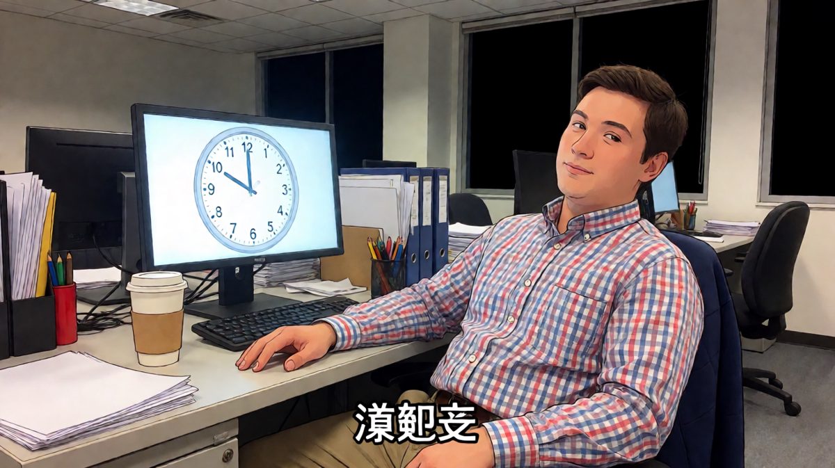 加班狗的深夜，电脑比我精神