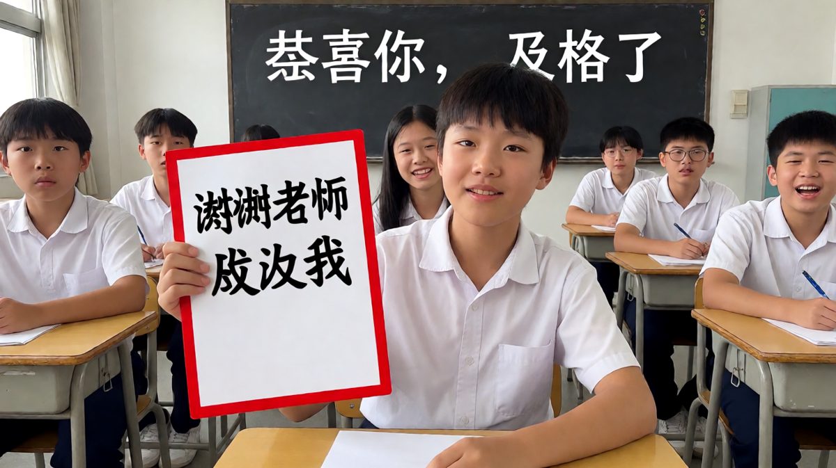 及格万岁，感谢老师不杀之恩