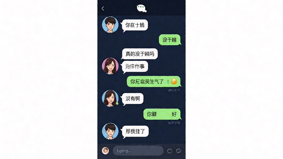 吵架的最高境界是让你怀疑自己是不是疯了，而你确实有点疯了