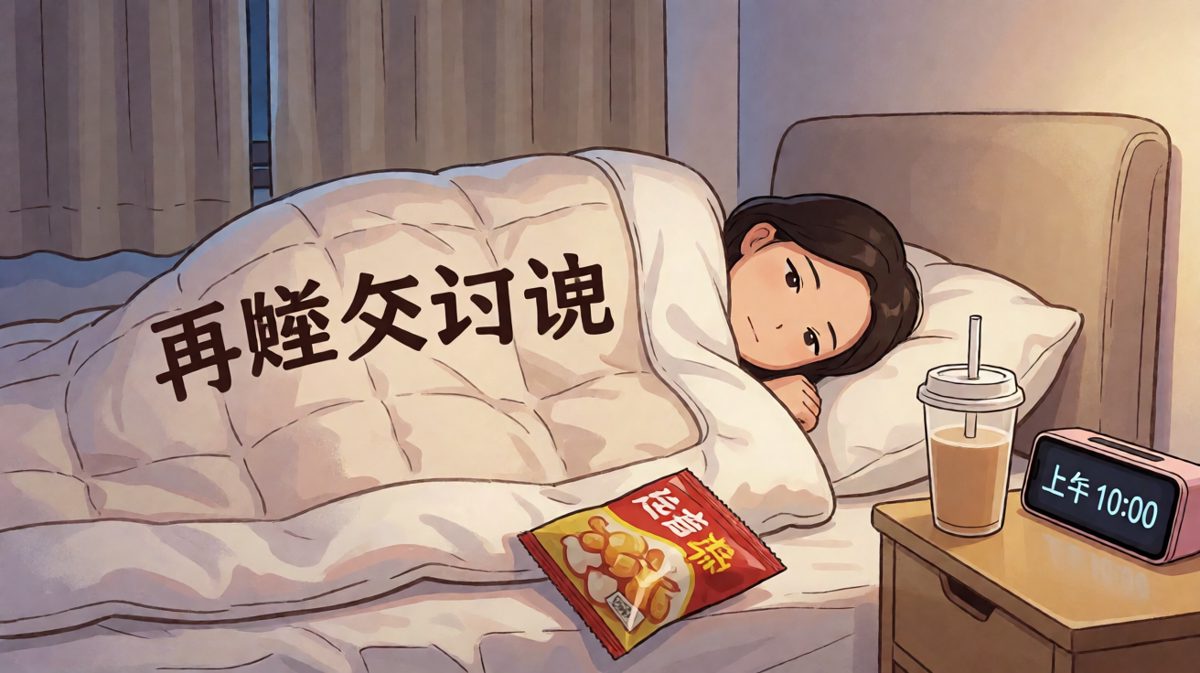 周末的床，是世界上最强大的结界