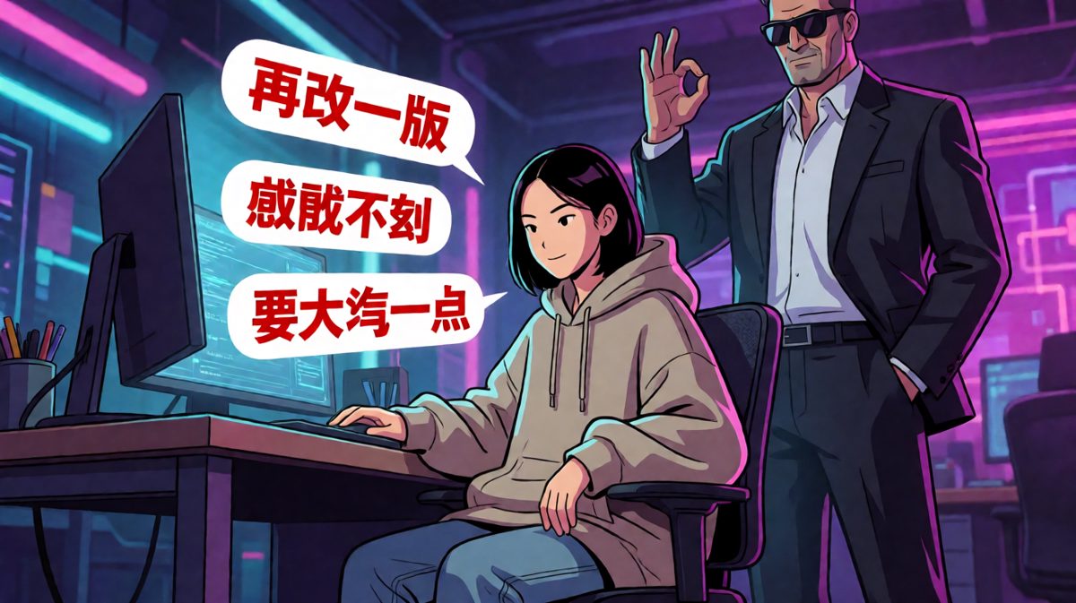 甲方：这个方案很好，但还是再改二十版吧